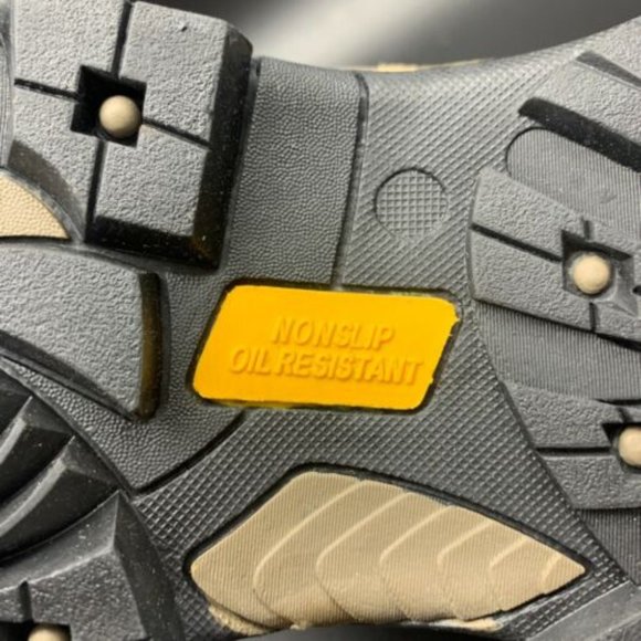 Red Head Men's Blain Work Boots Brown Leather Lace Up Steel Toe Waterproof 8M - Picture 5 of 10